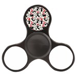 Cute Christmas Seamless Pattern Vector Finger Spinner