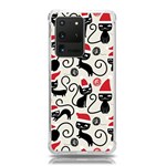 Cute Christmas Seamless Pattern Vector Samsung Galaxy S20 Ultra 6.9 Inch TPU UV Case