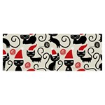 Cute Christmas Seamless Pattern Vector Banner and Sign 8  x 3 