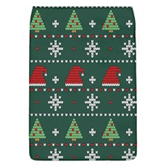 Beautiful Knitted Christmas Pattern Removable Flap Cover (l)