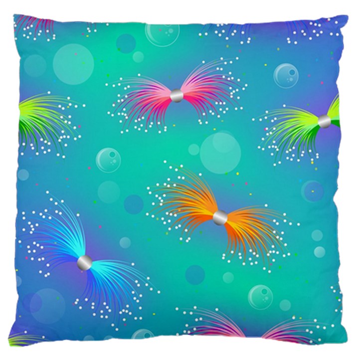 Non Seamless Pattern Blues Bright Large Cushion Case (Two Sides)