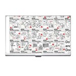 White Printer Paper With Text Overlay Humor Dark Humor Infographics Business Card Holder