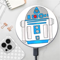 Technology-clip-art-r2d2 Wireless Fast Charger(white)