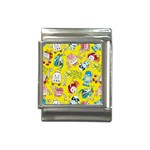 Robot Pattern Lego Italian Charm (13mm)