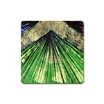 Acrylic abstract art design  Square Magnet