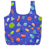 Virus-seamless-pattern Full Print Recycle Bag (XL) Back