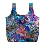 Smudged Full Print Recycle Bag (L)