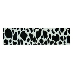 Black And White Cow Print 10 Cow Print, Hd Wallpaper Banner And Sign 4  X 1 