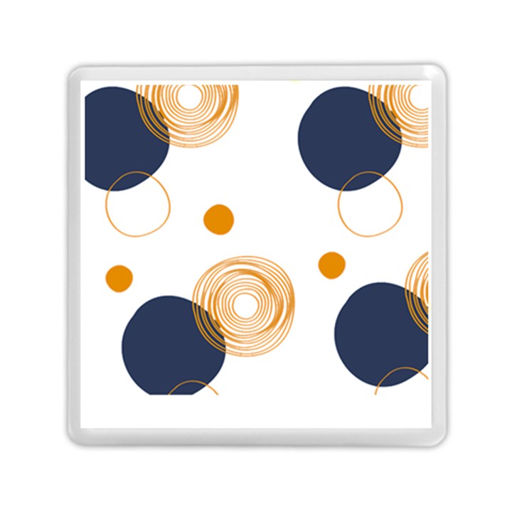 Abstract Circle Pattern T- Shirt Abstract Circle Pattern T- Shirt Memory Card Reader (Square)