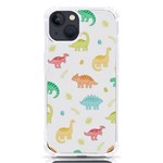 Animals Dinosaurs T-rex Pattern iPhone 13 TPU UV Print Case