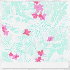 Hawaii T- Shirt Hawaii Flower Bird Fashion T- Shirt Canvas 16  X 16 