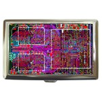 Technology Circuit Board Layout Pattern Cigarette Money Case