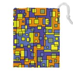 Square Background Background Texture Drawstring Pouch (5XL)
