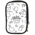 Set Chalk Out Scribble Collection Compact Camera Leather Case