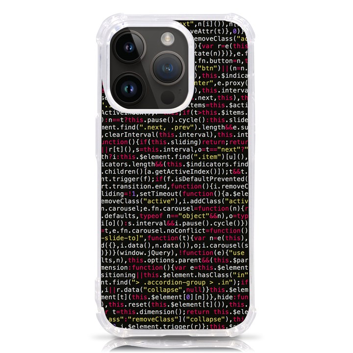 Full Frame Shot Of Abstract Pattern iPhone 14 Pro TPU UV Print Case