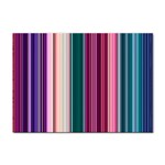 Vertical Line Color Lines Texture Sticker A4 (10 pack)