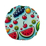 Fruits Sweet Pattern Standard 15  Premium Round Cushions
