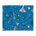 About Space Seamless Pattern Small Glasses Cloth (2 Sides)