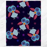 Owl Pattern Background Canvas 18  x 24 