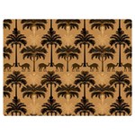 Pattern Symmetry Stack Texture Two Sides Premium Plush Fleece Blanket (Extra Small) 40 x30  Blanket Back