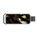 Abstract Shiny Pattern Portable USB Flash (One Side)