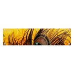 Art Paint Landscape Mountain Banner and Sign 4  x 1 