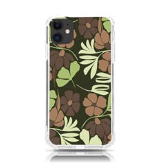 Flowers Leaves Plant Botanical Boho Bohemian Minimalist Nature Iphone 11 Tpu Uv Print Case
