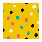 Moles Points Background Pattern Medium Glasses Cloth (2 Sides)