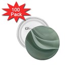 Silky Sage Abstract Elegant Print Design 1.75  Buttons (100 pack) 