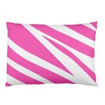 White Pink Stripes, Pattern Pillow Case White Pink Stripes, Pattern Pillow Case