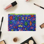 Grateful Dead Dancing Bears Pattern Cosmetic Bag (XS)