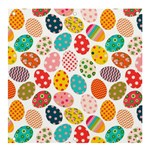 Easter Eggs Pattern, Easter Banner and Sign 4  x 4  Front