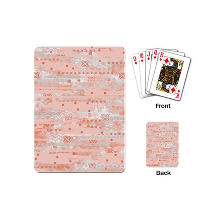 Boho Pattern Playing Cards Single Design (Mini)
