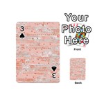 Boho Pattern Playing Cards 54 Designs (Mini) Front - Spade3
