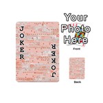 Boho Pattern Playing Cards 54 Designs (Mini) Front - Joker1