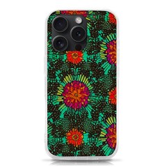 Mid Century Retro Floral 1970s 1960s Pattern 72 Iphone 15 Pro Tpu Uv Print Case